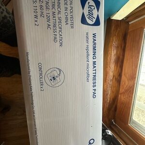 Sealy Warming Mattress Pad queen size new from Amazon!